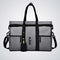 Kaze Duffel Bag & Weekender Bag Waterproof in sleek gray design with multiple pockets for travel and gym use.