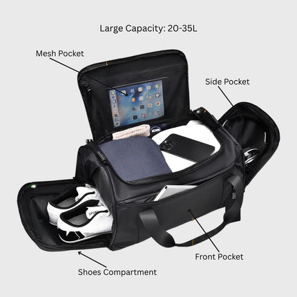 Kaizen Duffel Bag and Fitness Bag