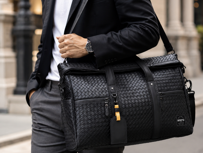 <h2>Limited Edition: Kaze Woven Duffel Bag</h2>