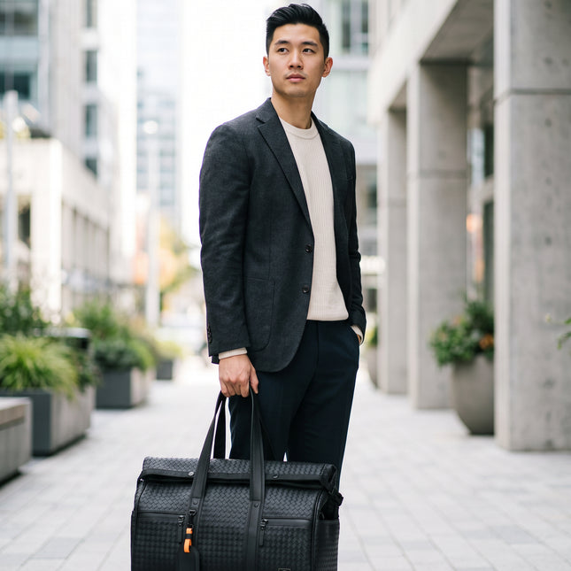 Limited Edition Kaze Woven Duffel Bag & Travel Bag