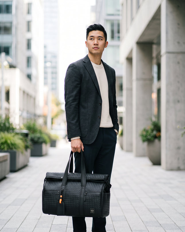 Limited Edition Kaze Woven Duffel Bag & Travel Bag